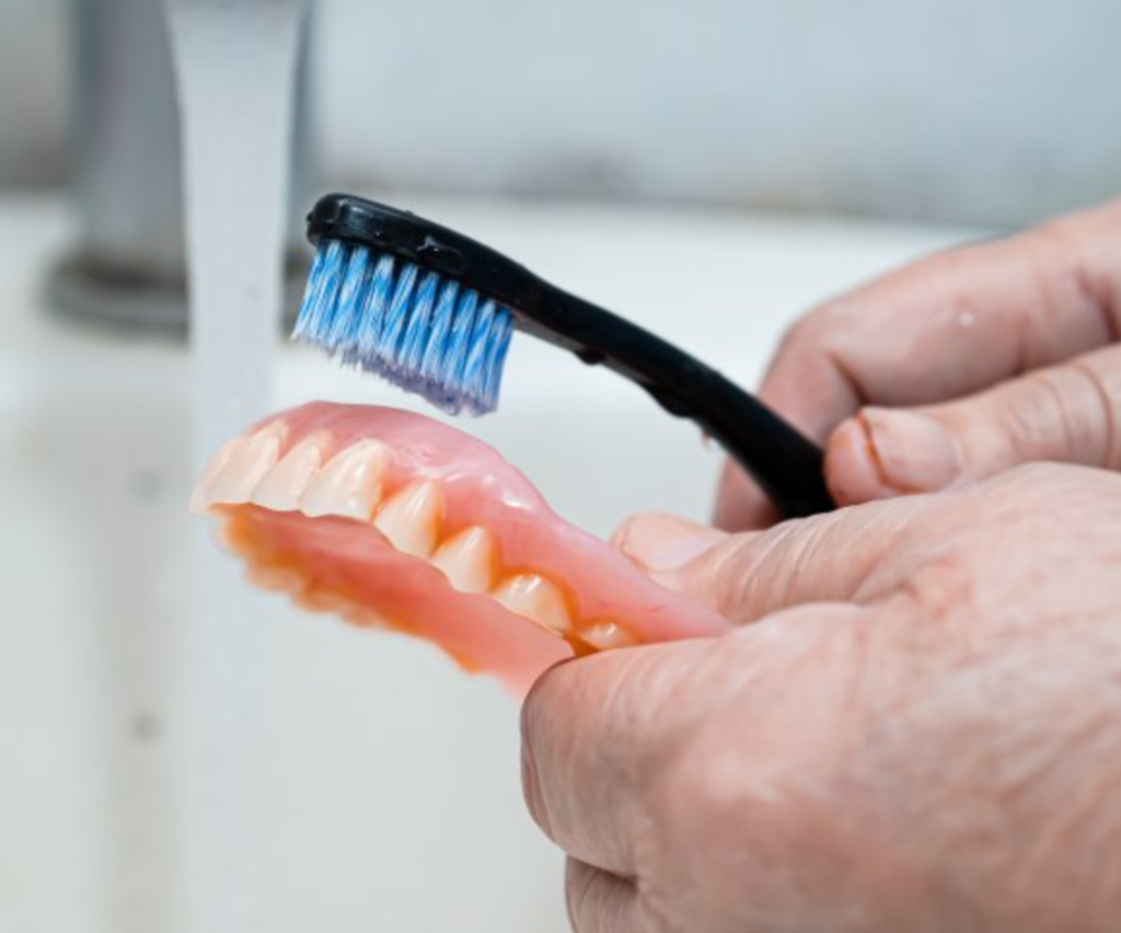 Toothbrush for Dentures